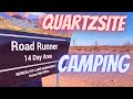 Roadrunner Dispersed FREE Camp Area Quartzsite AZ