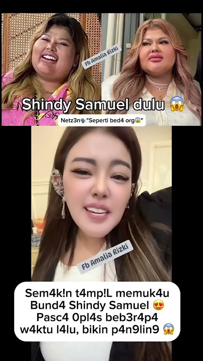 Waw  sindy Samuel semakin tampil memukau!! Natural banget sekarang !! #fyp #tranding #sindy