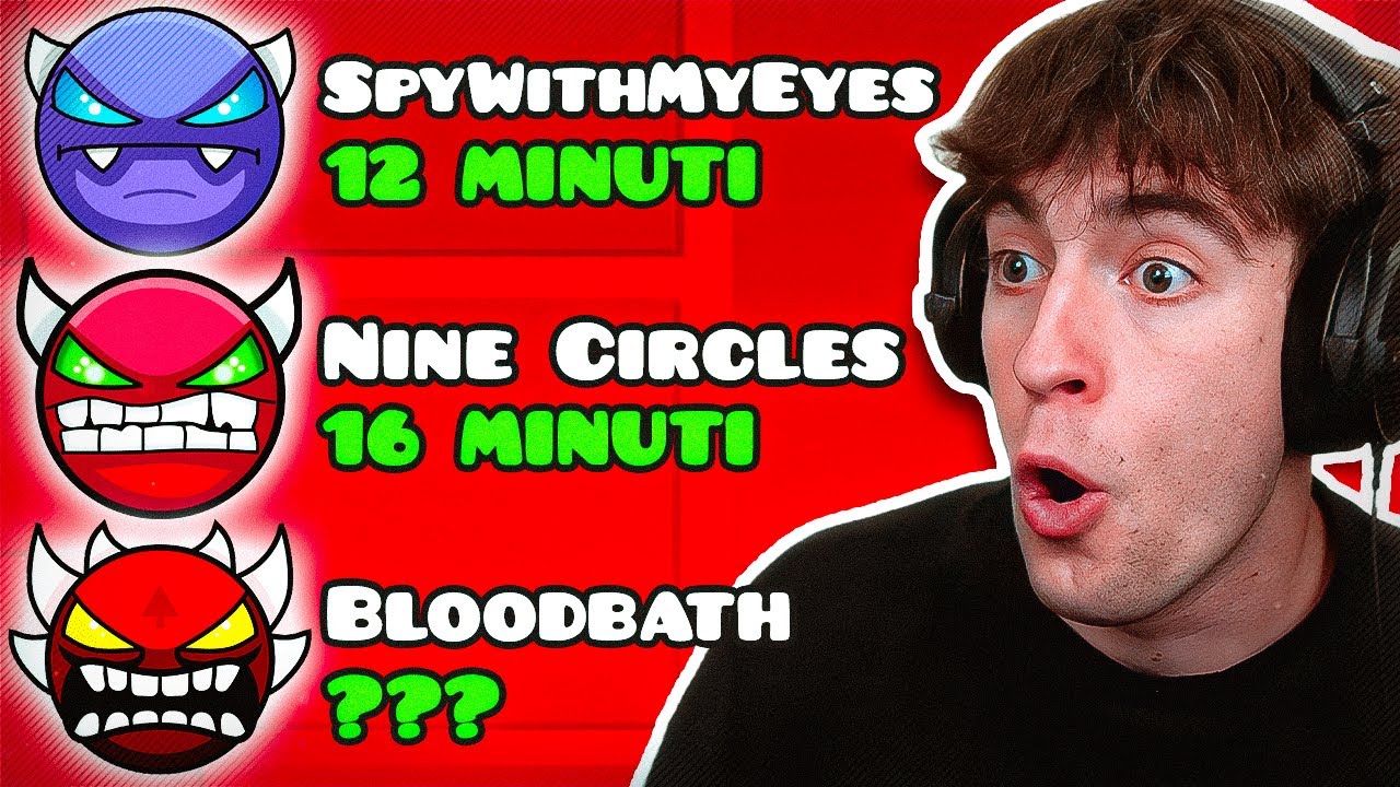 FINISCO TUTTI i DEMON di GEOMETRY DASH!!