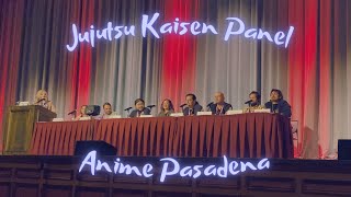 Jujutsu Kaisen panel @ Anime Pasadena 2023
