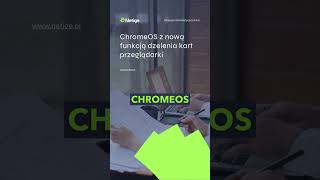 Nowa funkcja ChromeOS 139Podziel kartę na pół