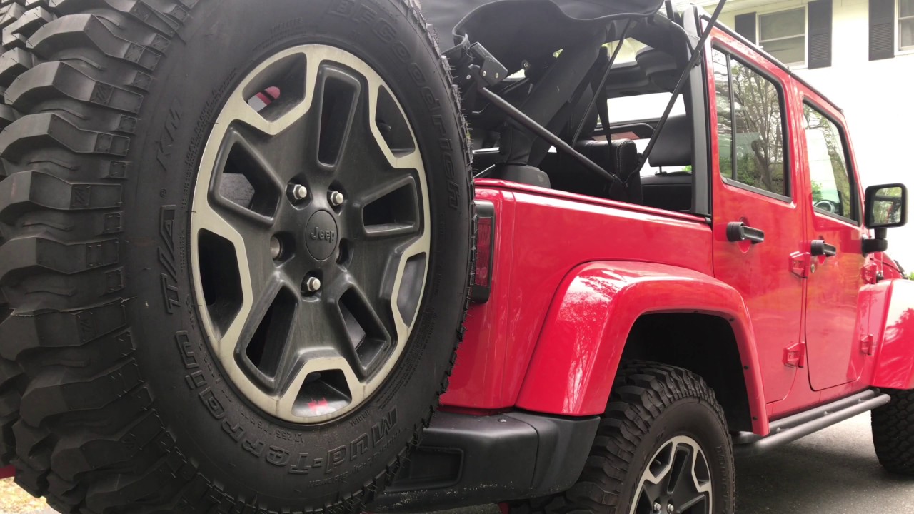 Must SEE!! How to Install Soft Top Jeep Wrangler Unlimited for the First  Time! - YouTube