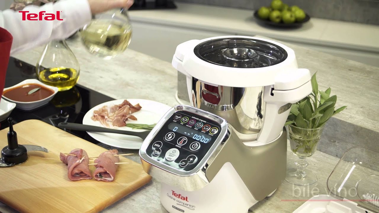 Tefal Cuisine Companion recept na saltimboccu YouTube