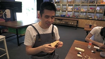 The Tinkering Studio: Whittling Wood Charms With Laurence Sutrisno