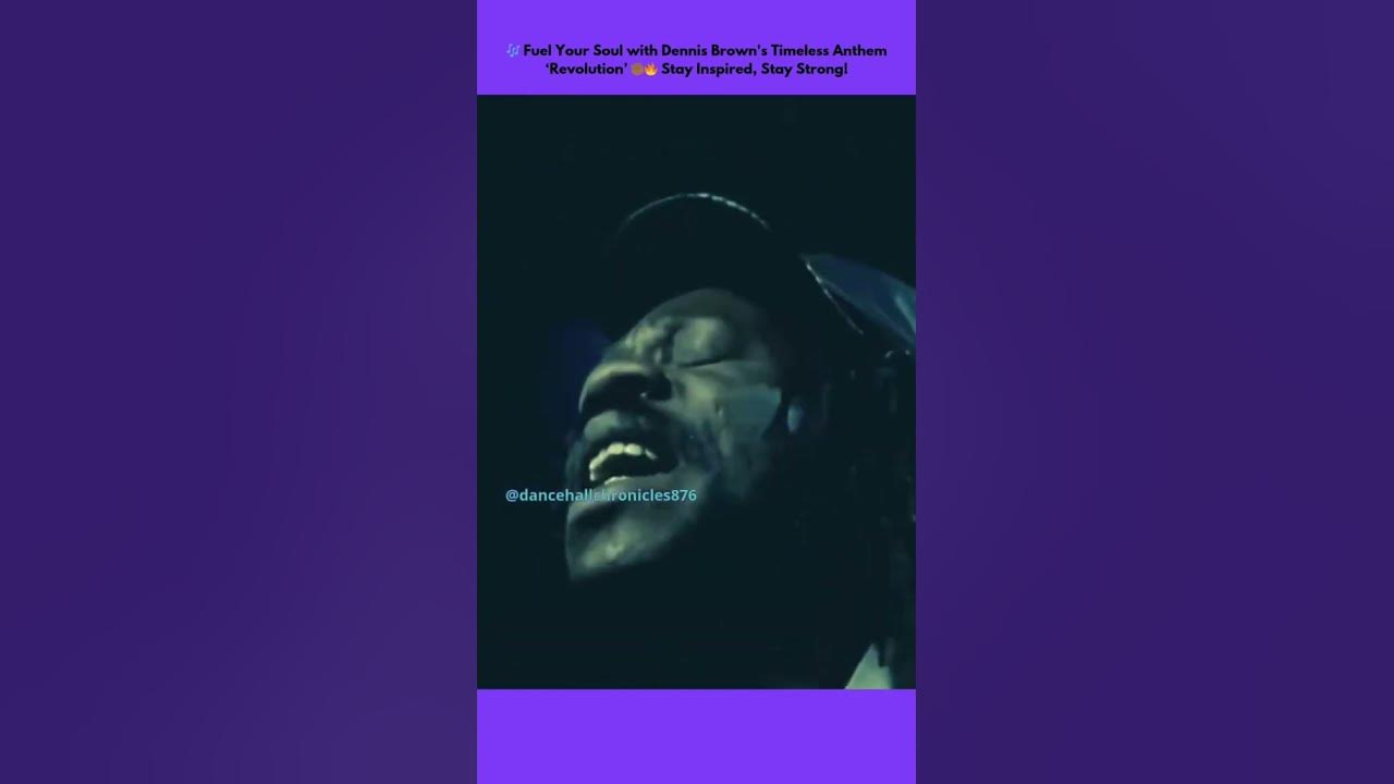 Dennis Brown - Revolution | Reggae Anthem That Still Speaks Truth! Must-See Classic Vibes!