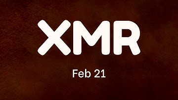 48. Monero XMR Technical Analysis (21 Feb 2022)