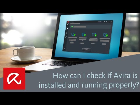 How can I check if Avira is installed and running properly?