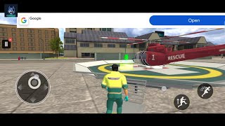 Real ambulance rescue patient 3d video || real ambulance rescue patient 3d video || 3d video game screenshot 2