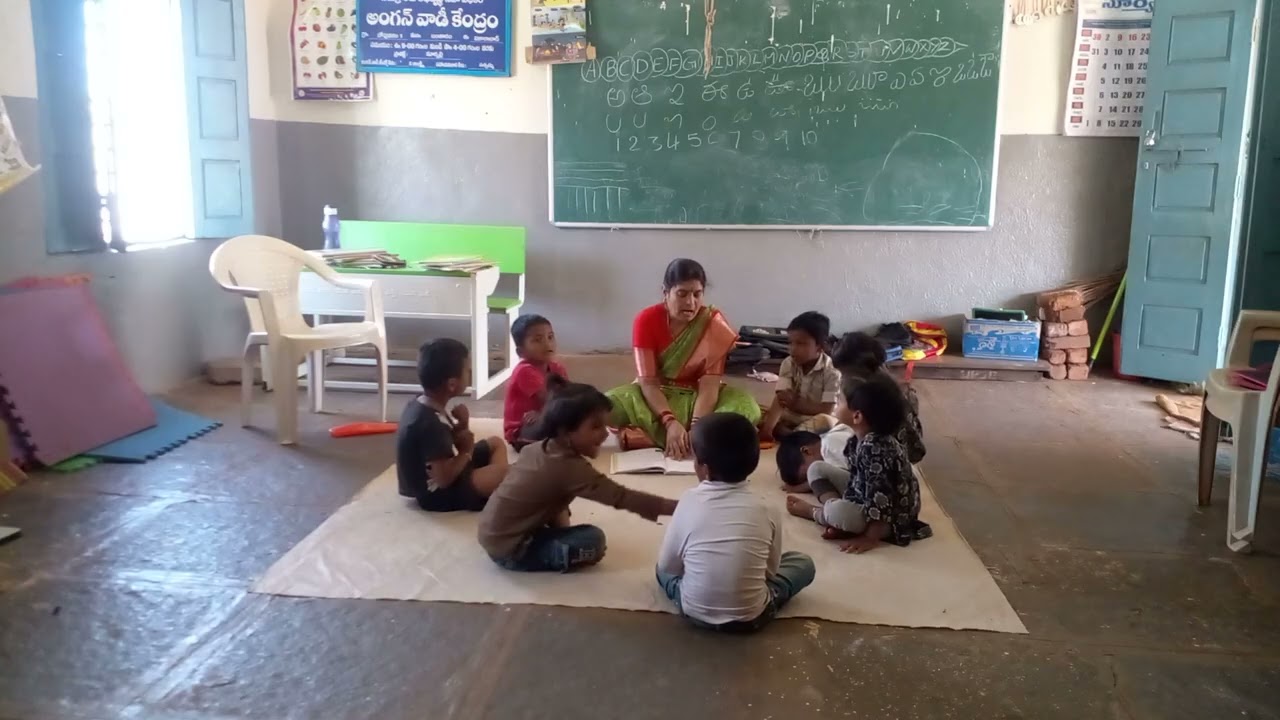 ఈరోజు పిల్లలకు పగలు-రాత్రి గురించి చేపడం జరిగింది 