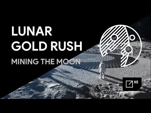 Lunar Gold Rush: Mining the Moon