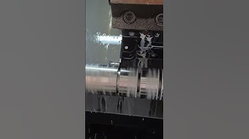 multiple grooving on cnc turning machine #cncsoftware #cnclathe #coldmilling #welding