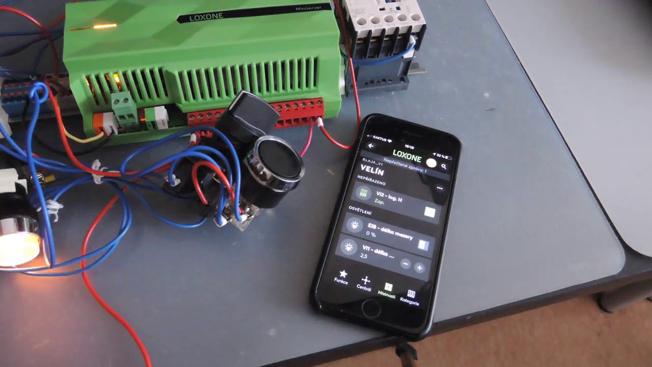 Loxone Miniserver Ridici Jednotka Prvni Krok Loxone Automation For Any Building First Step Youtube