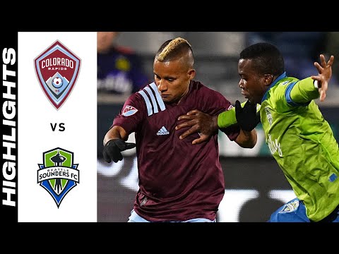 Colorado Seattle Sounders Goals And Highlights