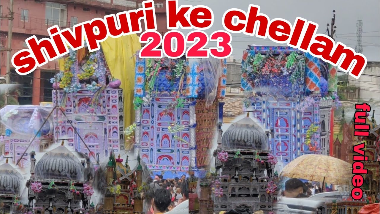 Shivpuri ke chellam 2023 barish me nikle tajiye 😱 #2023 #tajiye #shivpuri