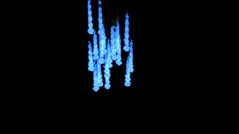 3ds Max - Fumefx - Arrow Volley (Blue) Particle Effect Spell