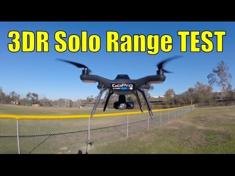 3dr solo drone flight distance
