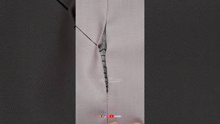 Invisible stitch 🧵🪡 My secret to seamlessly closing openings!