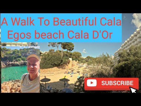 A Walk To Beautiful Cala Egos Beach Cala D Or 
