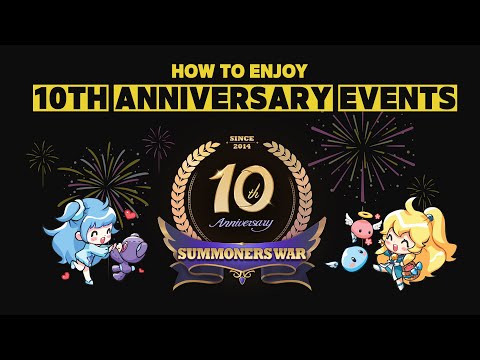 10th Anniversary Events At a Glance I Summoners War: Sky Arena