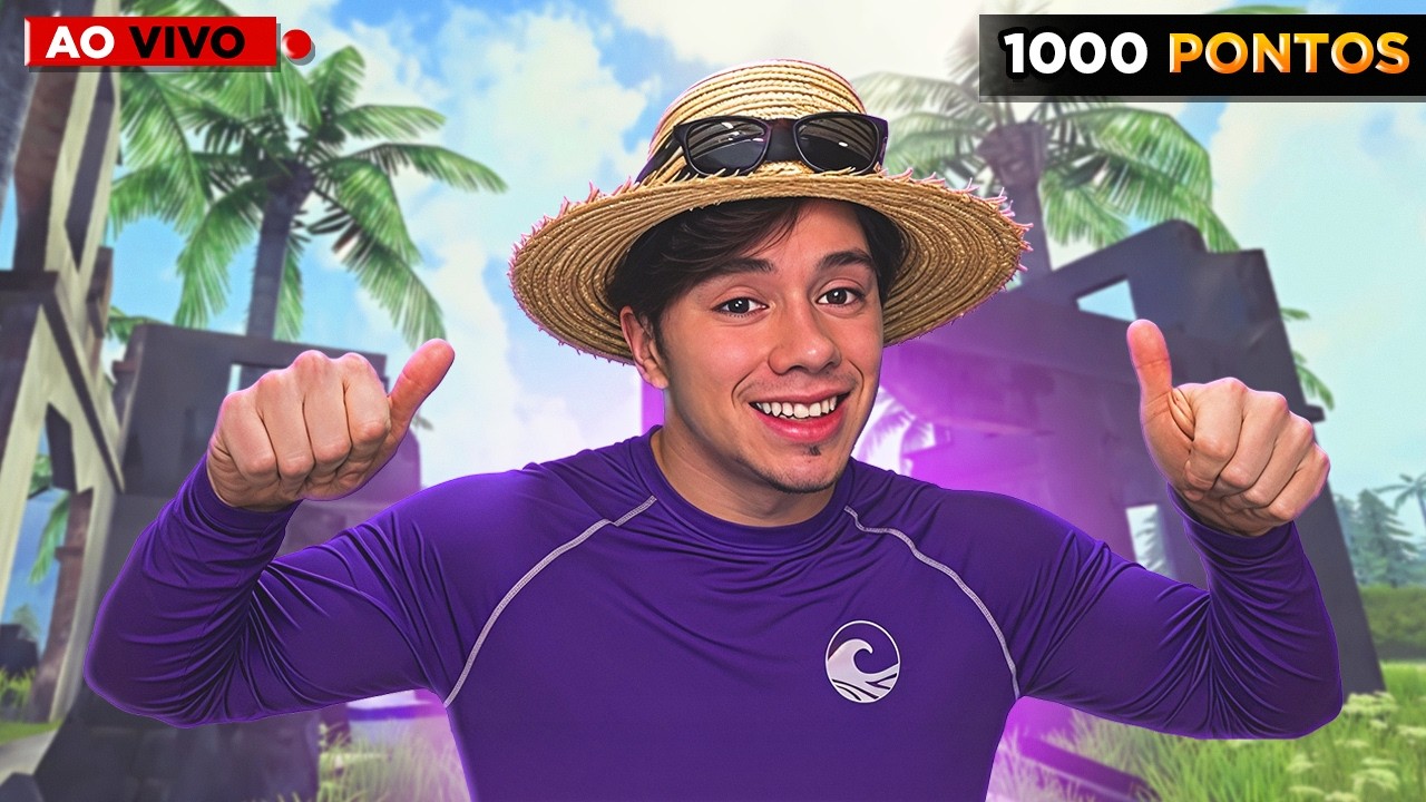 🚨🍀LIVE - EM BUSCA DOS 1000 PONTOS E TOP1!!! TALVEZ ALGO DEPOIS VEM