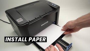 How to Install Paper in Your Pantum P2500W & P2502W Printer