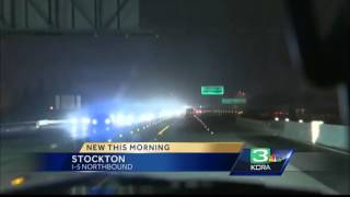 Major consruction project begins on I-5 in Stockton