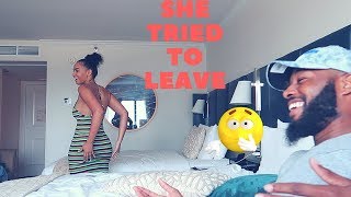 Your Butt Is Fake Prank She Tried To Leave