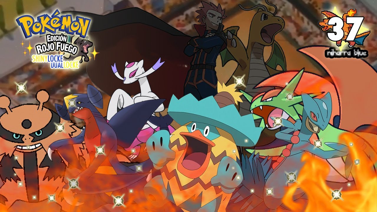 LA LIGA POKÉMON DE LOS SHINY |  POKéMON Rojo Fuego SHINYLOCKE DUALLOCKE Ep .-37