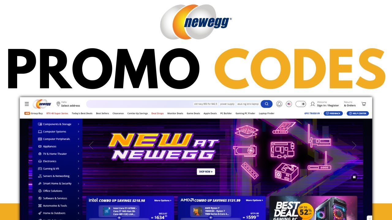 Best Newegg Promo Codes TOP 3 PROMO CODES (2024) YouTube