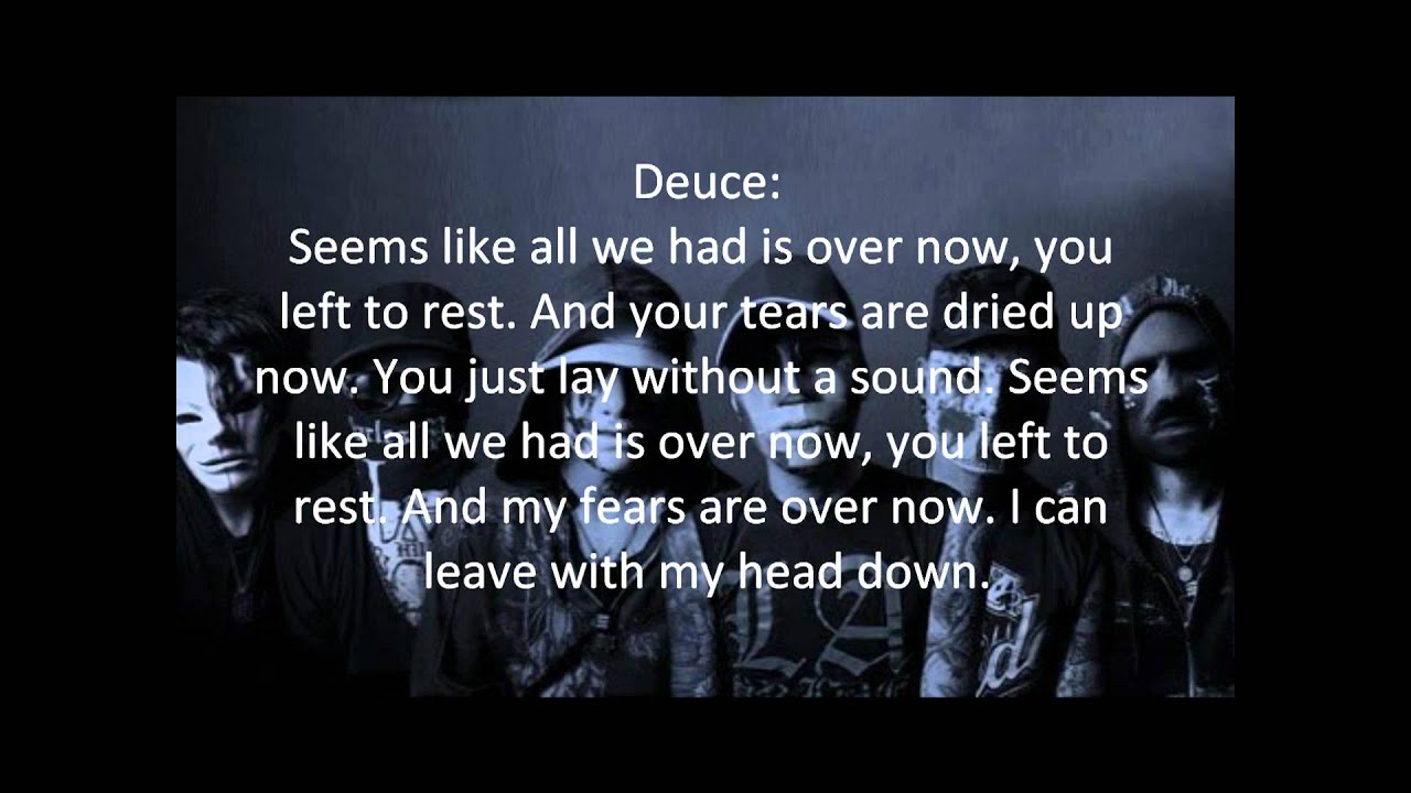 Hollywood Undead Black Dahlia Lyrics YouTube