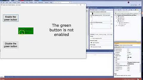 Visual C# 2.3- Enable & Disable Buttons; Label & Button Borders