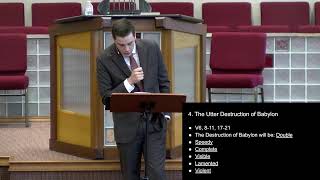 (03-29-26) Sunday School "The Fall of Babylon, part 2" - Revelation 18:1-24
