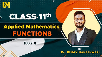 Class 11th Applied Maths | Functions|Composite Function|@binaymaheshwari2808