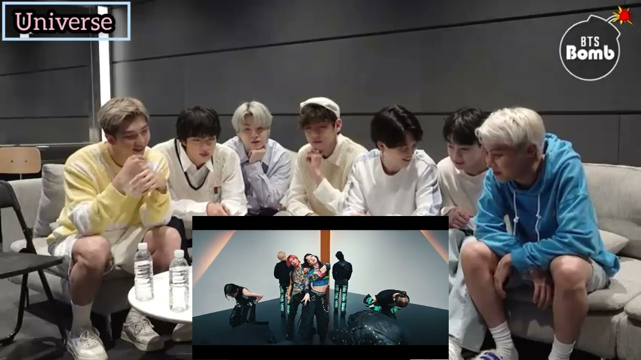 BTS Reaction to Taeyang FT Lisa Blackpiink MV shoong (Fanmadvideo )
