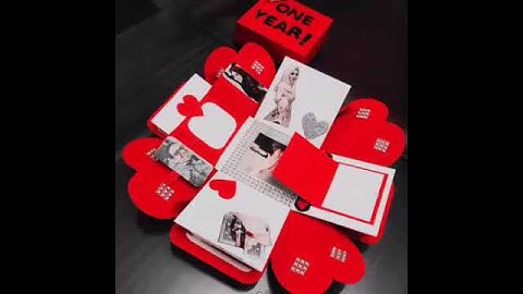 exploding box by decorate party