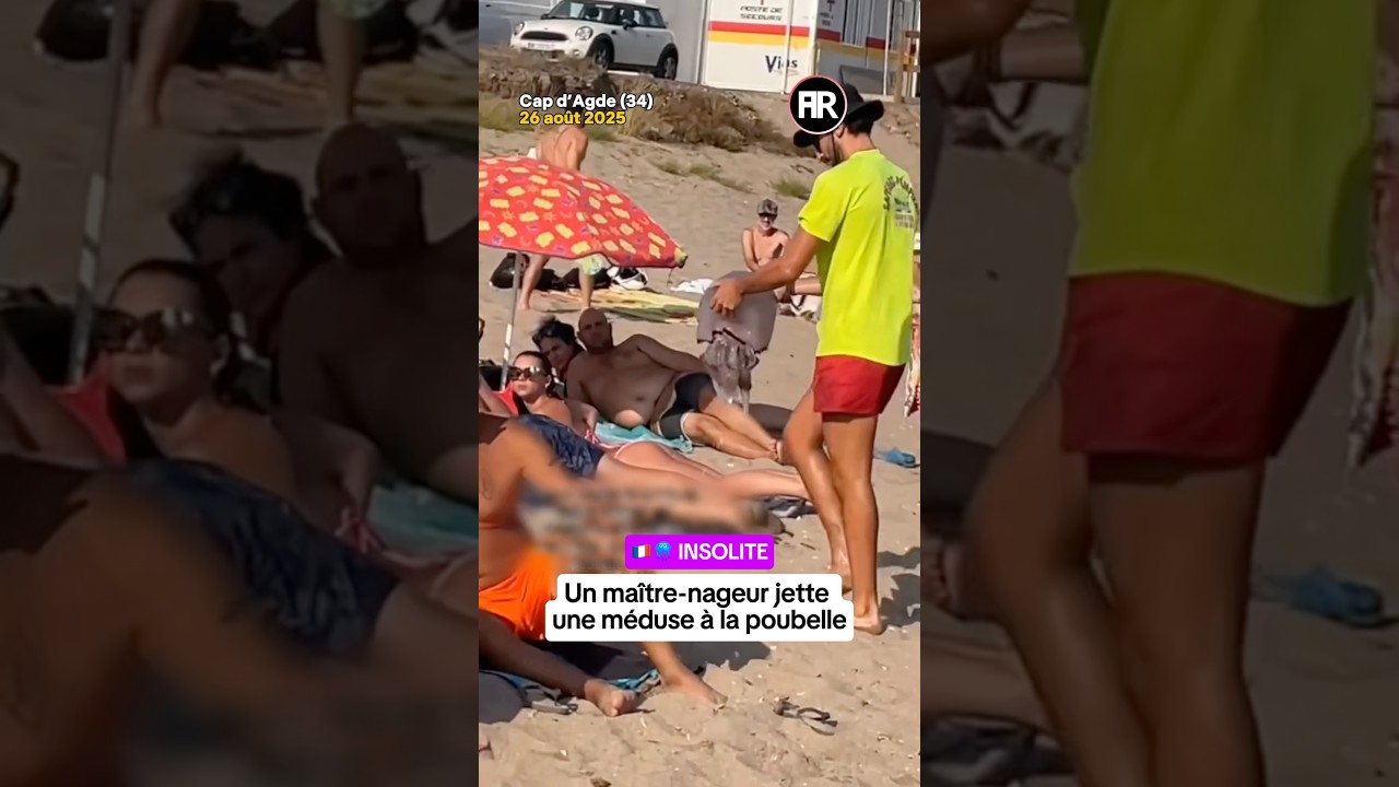 Séquence insolite au Cap d’Agde 😅 