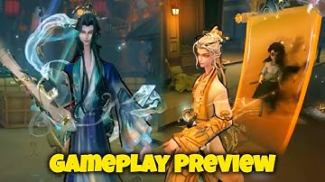 CROSSOVER SKIN Wu Chang The Palace Museum + Carry Acc. GAMEPLAY PREVIEW Identity V