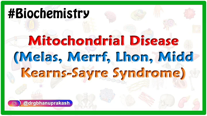 Mitochondrial Diseases : MELAS, MERRF, Kearns-Sayr...