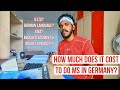 HOW MUCH DOES IT COST TO DO MS IN GERMANY?