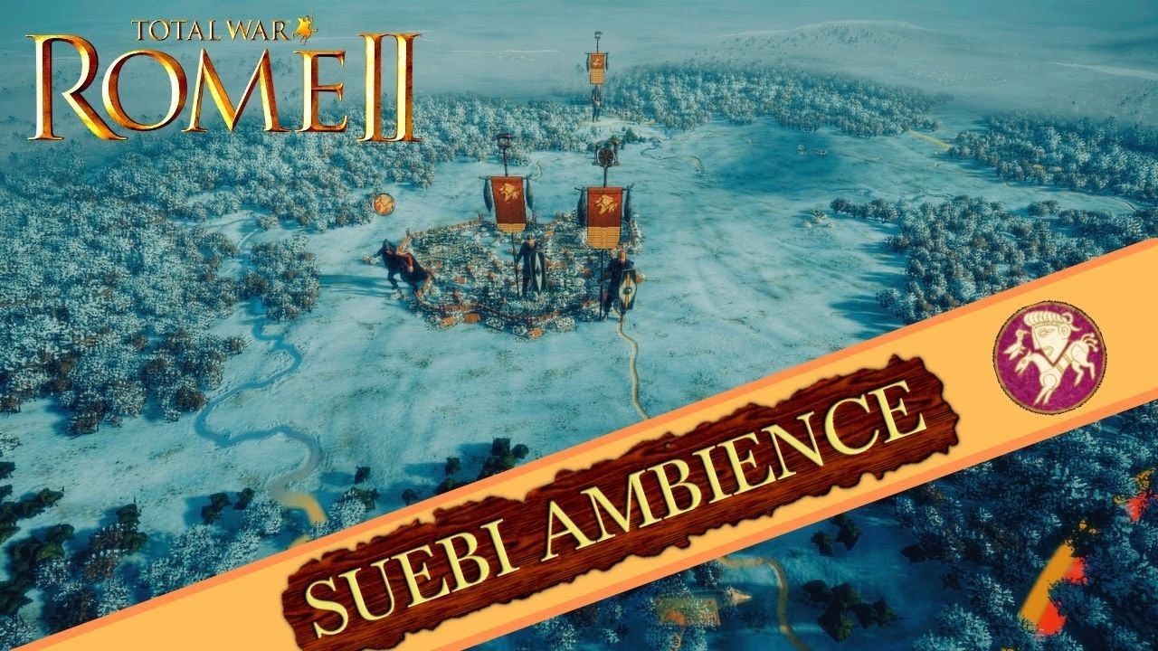 Total War ROME II: The Suebi I ASMR I Ambience I Studying I Sleeping I Chilling I Relaxation I