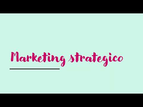 Update Videolezione Marketing STRATEGICO analisi, segmentazione, target, posizionamento