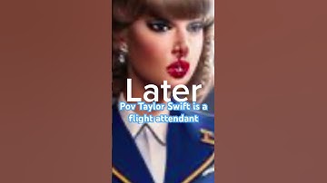 Pov taylor swift is your flight attendant #shorts #fyp #viral #taylorswift #swiftie #subscribe #ts
