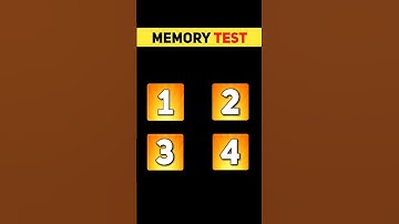 🤯 Memory Test (Part-25) 🤯 |#shorts
