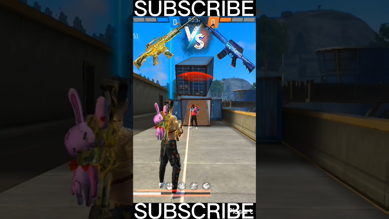 M4A1 FFCS VS M4A1 SCORCHING SANDS BAST GUN👍