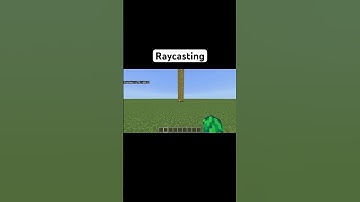 Raycasting With Commands #mcpe #minecraft #commandblock #tutorial #mcbe