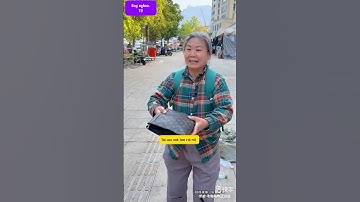 Bà lão đáng thương nhặt được túi tiền trả lại cho người đàn ông xa lạ và cái kết #shorts