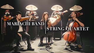 Video thumbnail of "Classical Quartet and Mariachi Band Fuse Styles Into One Song"