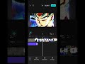 Goku edit with more effects