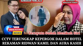 CAUGHT RED-HANDED!! CCTV at Ridwan Kamil & Aura Kasih's Hotel Revealed