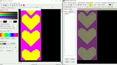 How To Pixel Led Gate 20x50 effect design By led build . part 3